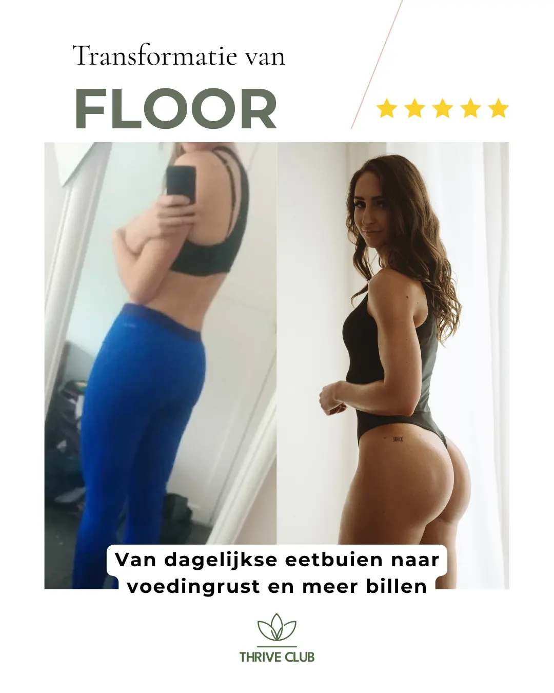 Floor: van dagelijkse eetbuien naar rust rond eten en meer kracht.