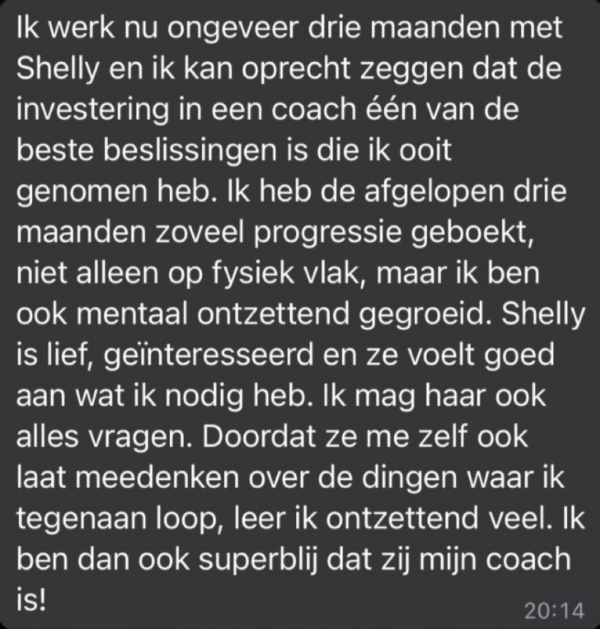Bericht van een deelnemer