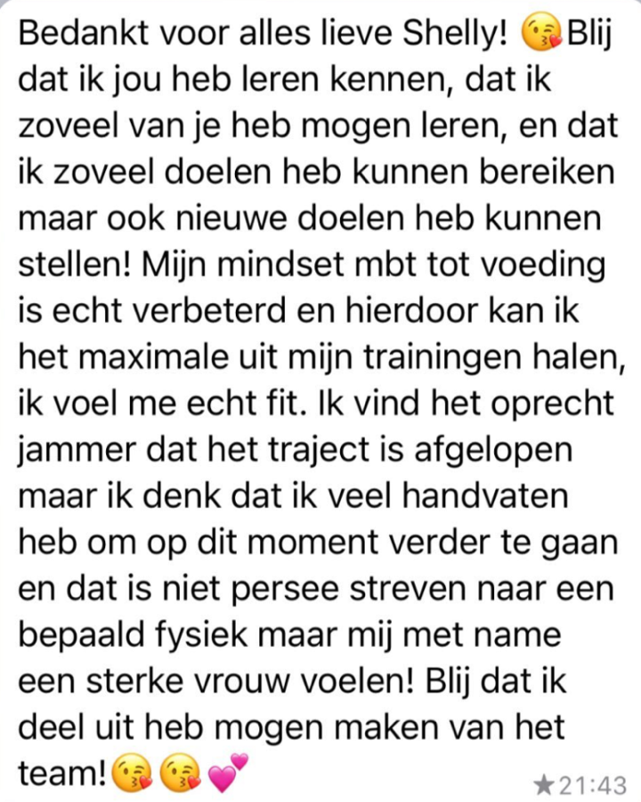 Bericht van een deelnemer