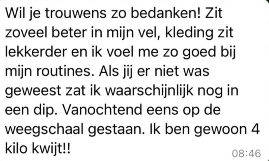 Bericht van een deelnemer