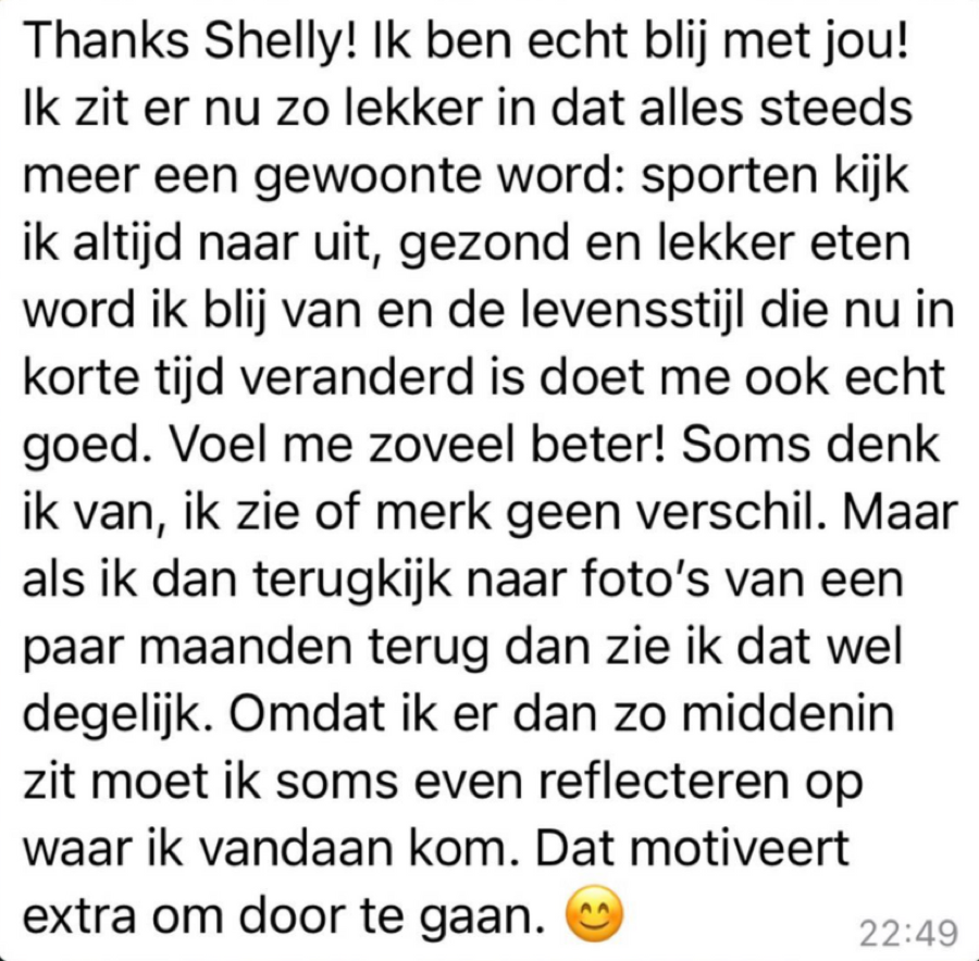 Bericht van een deelnemer